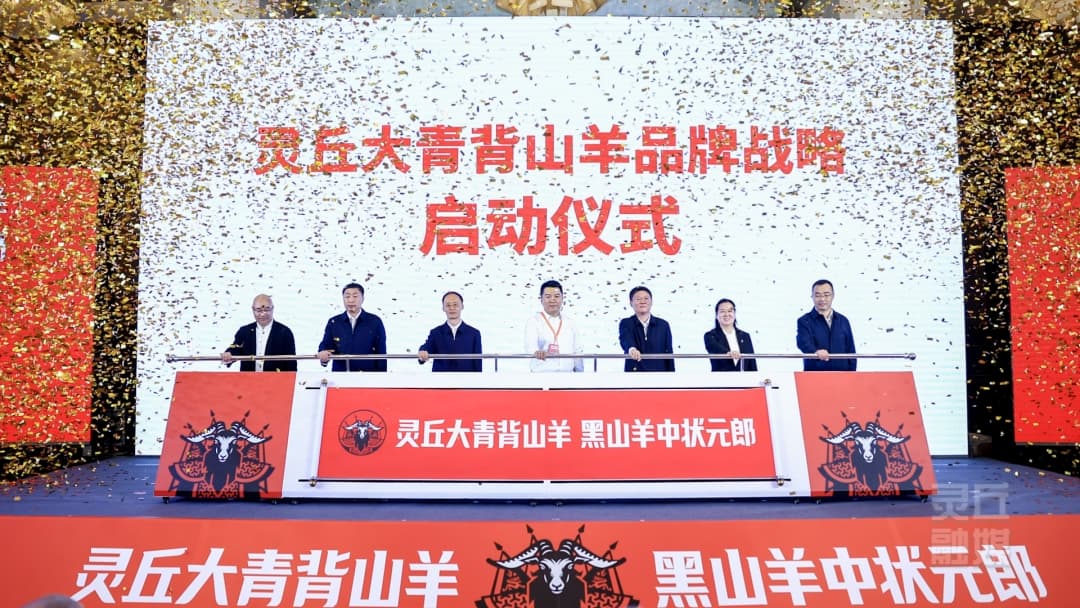 打响“高端羊肉品牌” 引领灵丘羊业升级 灵丘大青背山羊品牌战略发布会在太原举行