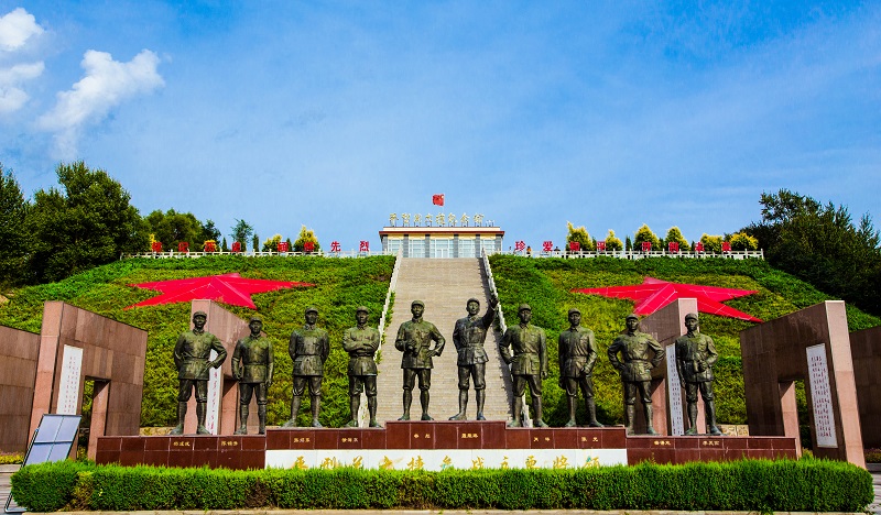 灵丘平型关景区将帅