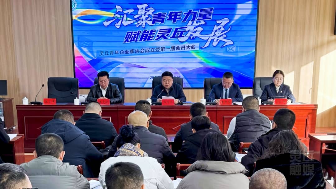 灵丘青年企业家协会成立大会暨第一届会员大会召开