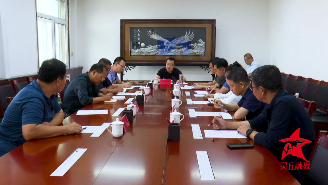 张磊主持召开全县肉鸭养殖项目推进会